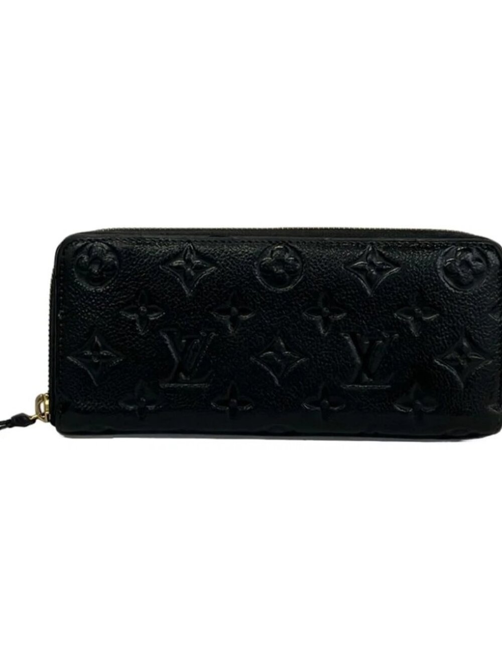 LOUIS VUITTON Portefeuille Clmence M60171 Noir Monogram Empreinte SP0176